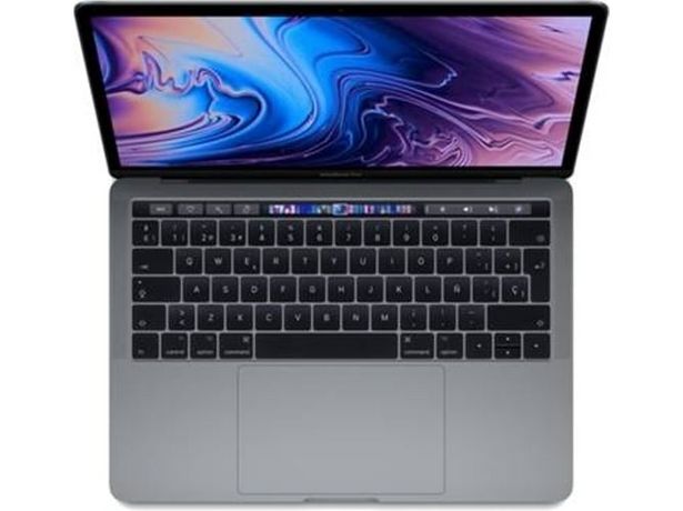 Oferta de MacBook Pro Pantalla Retina TB APPLE Gris Espacial 2018 (Caja Abierta - 13.3'' - Intel Core i7 - RAM: 16 GB - 512 GB SSD PCIe - Intel Iris Plus 655) por 1704,47€ en Worten