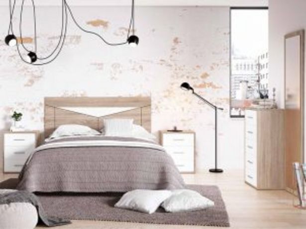 Oferta de Dormitorio de Matrimonio Mod. NEW PLUS 08 cambrian-nieve por 385€