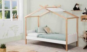 Oferta de Cama cabaña juvenil montessori por 386€ en Muebles Hnos. García
