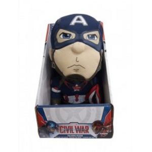 Oferta de  Capitán América peluche con sonidos 25 cm  por 9,99€ en Josber Toys