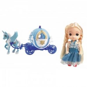 Oferta de  Princesa de hielo + Carroza josbertoys (536)  por 12,99€ en Josber Toys