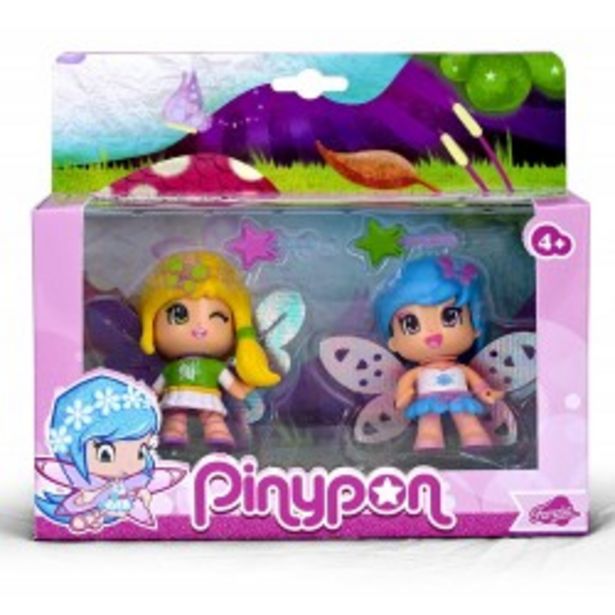 Oferta de  Pinypon Hadas - Pack 2 figuras  por 11,99€