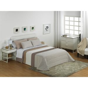 Oferta de Colcha Bouti para Cama 200 GORBEIA en color Beige por 149€ en Centro Hogar Sanchez