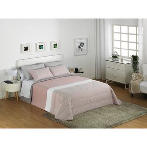 Oferta de Colcha Bouti para Cama 180 IRATI en color Rosa por 129€ en Centro Hogar Sanchez