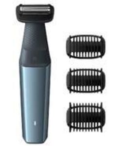 Oferta de Afeitadora corporal Philips BG3015/15Autonomía 50min., Seco/Mojado, 3 PeinesAutonomía 50min., Seco/Mojado, 3 Peines por 39€ en Mi electro