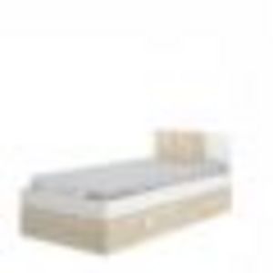 Oferta de Cama juvenil Dinnar Natural/Blanco por 129€ en Muebles La Factoría