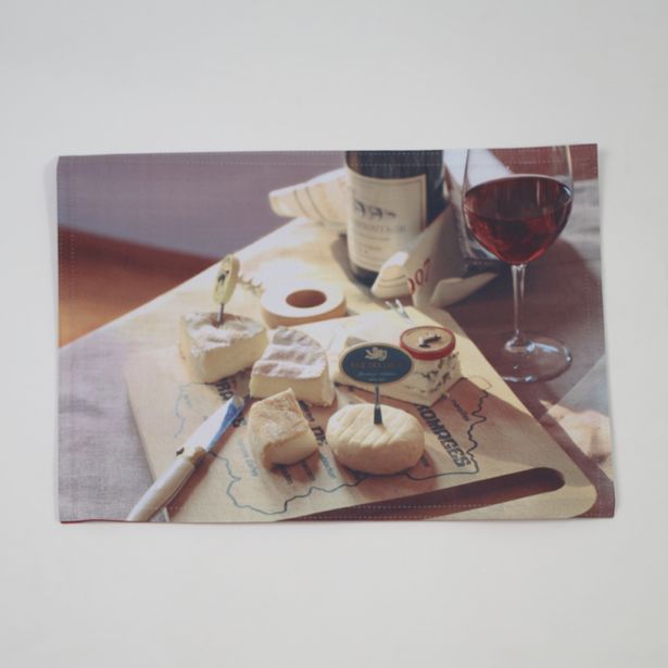 Oferta de Mantel individual foto quesos por 1,5€