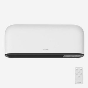 Oferta de Split calefactor de baño Cayo Largo 4020W Universal Blue con mando 2000W blanco por 39€ en Embargos a lo bestia