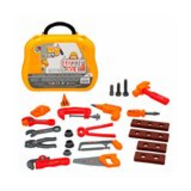 Oferta de Maletín de herramientas My Tools CB Toys 23 piezas +3A por 5,99€