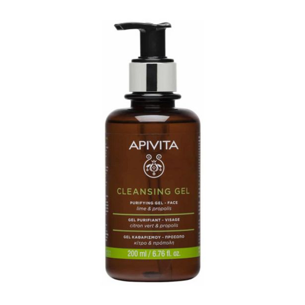 Oferta de Apivita cleasing gel limpiador facial 200ml por 13,5€