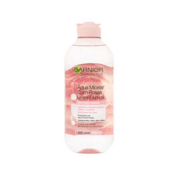 Oferta de Garnier skin active agua micelar de rosas 400ml por 4,45€