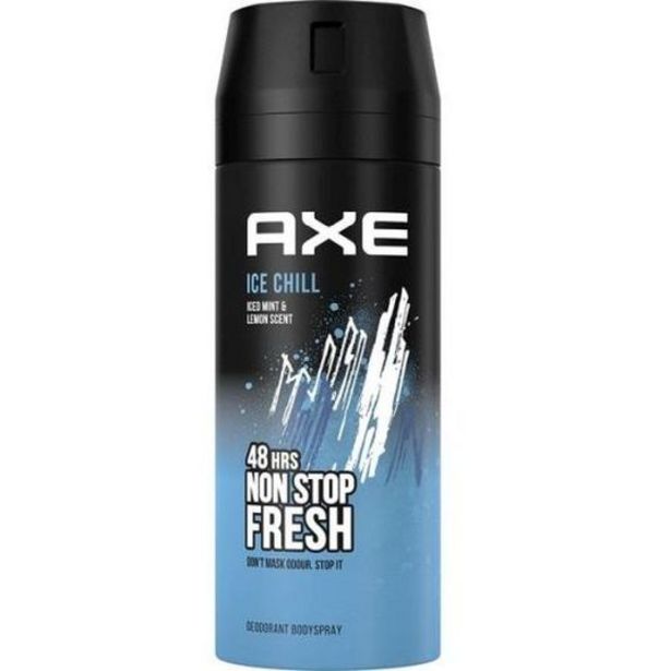 Oferta de Axe ice chill desodorante bodyspray 150ml por 3,55€