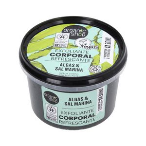 Oferta de Organic shop exfoliante corporal algas & sal marina 250ml por 3,95€ en De la Uz
