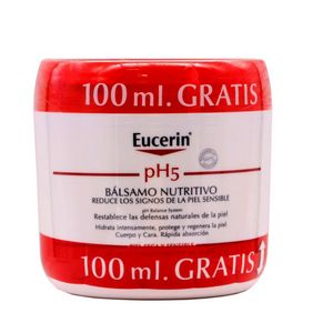 Oferta de Eucerin ph5 ph5 balsamo nutritivo piel sensible 400+100ml g... por 14,5€ en De la Uz