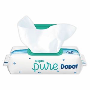 Oferta de Dodot aqua pure toallitas humedas infantiles 48 unidades por 2,45€ en De la Uz