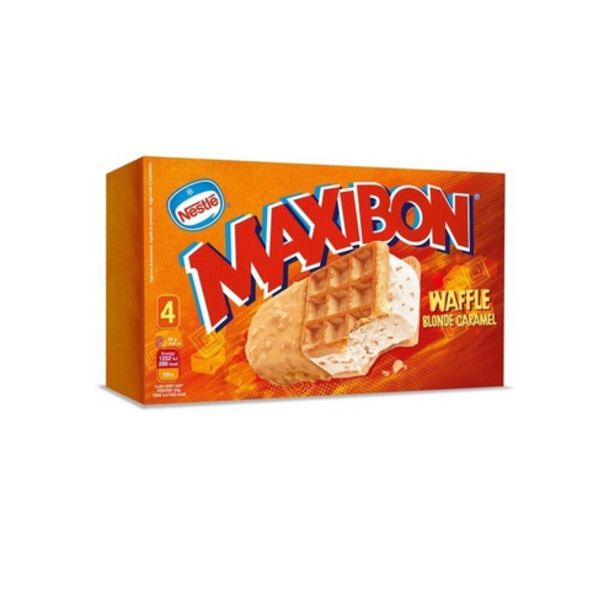Oferta de MAXIBON Gelat maxibon waffle por 3,99€