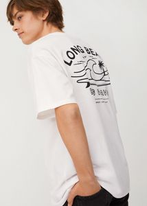 Oferta de Camiseta longt por 2,99€ en MANGO