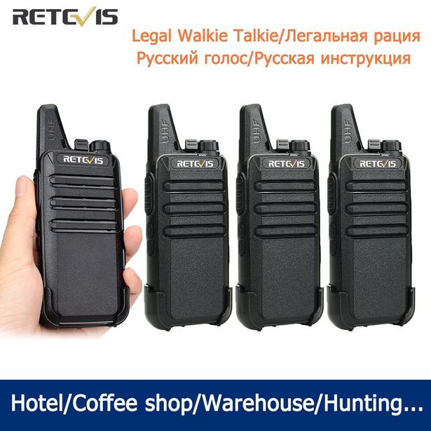 Oferta de RETEVIS-Mini walkie-talkie RT622 por 55,9€