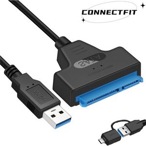 Oferta de Cable adaptador USB C SATA 3 de hasta 6 Gbps por 0,010€ en Aliexpress