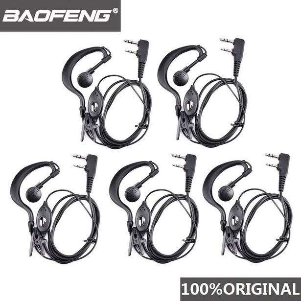 Oferta de Baofeng-auriculares UV-5R walkie-talkie Woki Toki por 6,71€