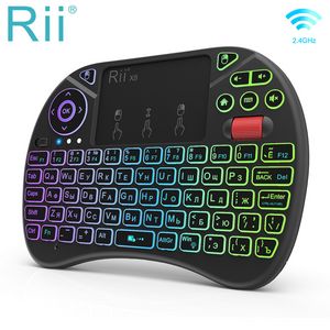 Oferta de Rii-teclado inalámbrico X8 para Android TV Box Pc por 14,61€ en Aliexpress