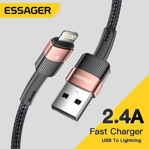 Oferta de Cable USB de carga rápida para iPhone 11 12 13 Pro Xs X SE 8 7 6 Plus 6s 5 5S 2.4A cable para cargador de iPhone por 0,99€ en Aliexpress