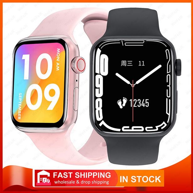 Oferta de Original de Apple 2022 reloj inteligente de la Serie 7 Iwo 13 Pro Max W37 hombres mujeres Smartwatch Serie 6 Deporte Fitness pulsera Xiaomi iPhone Apple Watch por 26,73€