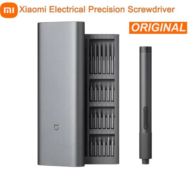 Oferta de Xiaomi Mijia-Kit de destornilladores de precisión eléctricos por 33,27€