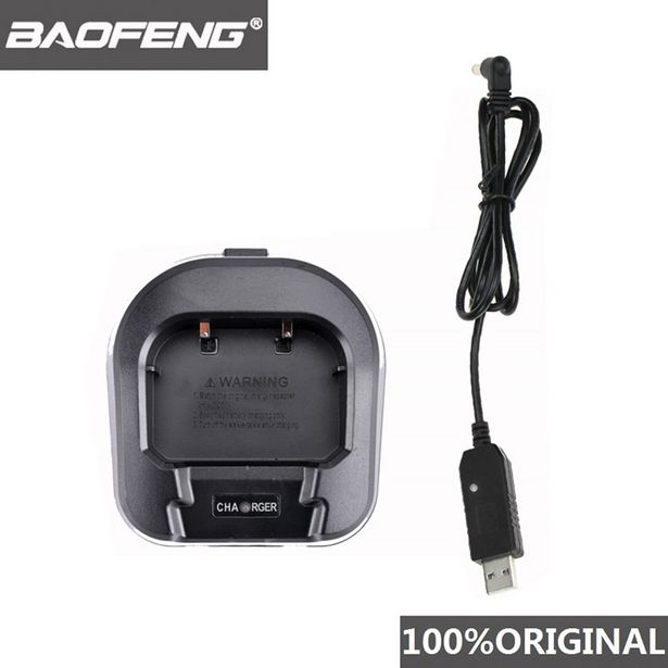 Oferta de Baofeng-Adaptador de walkie-talkie de UV-82 100% genuino por 0,74€