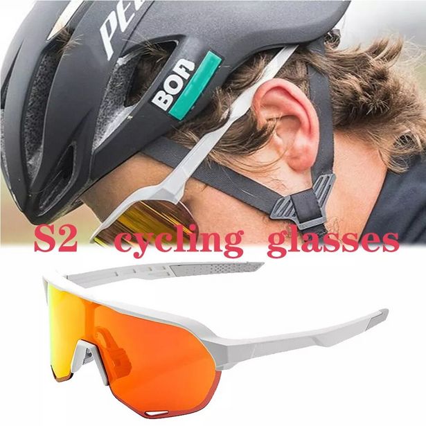 Oferta de Gafas de sol polarizadas para ciclismo S3 para hombre y mujer por 19,41€