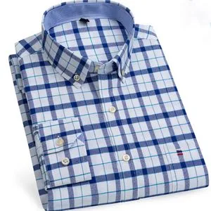 Oferta de Camisa de manga larga para hombre por 21,69€ en Aliexpress