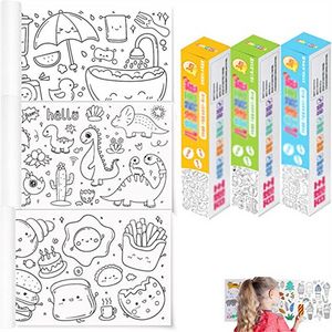 Oferta de Rollo de papel para colorear para niños por 3,81€ en Aliexpress