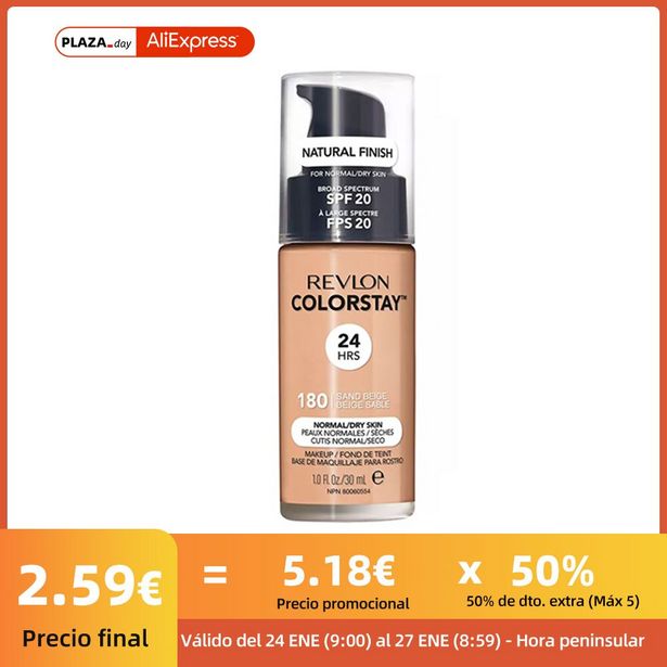 Oferta de Revlon ColorStay Base de Maquillaje para Piel Normal y Seca por 2,25€