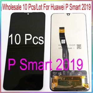 Oferta de Venta al por mayor de 10 piezas / lote para Huawei P Smart 2019 Pantalla LCD disfrute de 9S con toque con ensamblaje por 176,92€ en Aliexpress