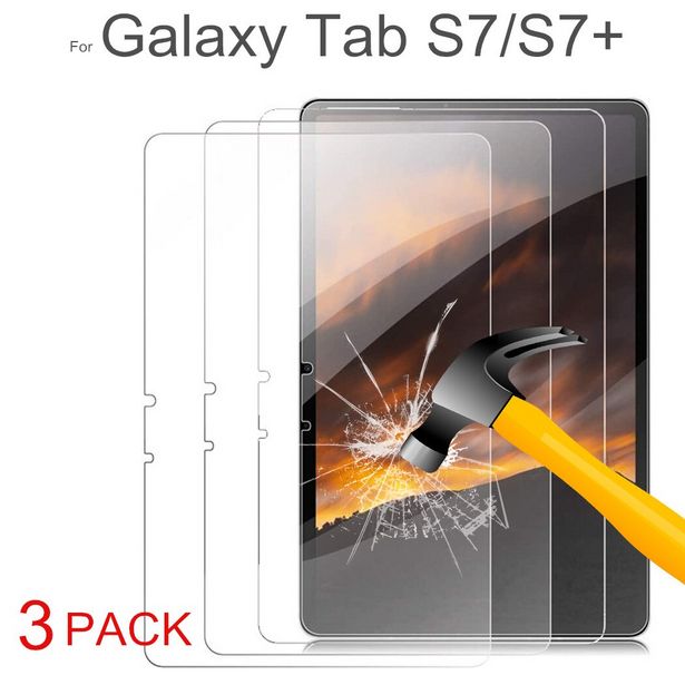 Oferta de Protector de vidrio de 3 piezas para Samsung Galaxy Tab S7 2020 t870 t875 por 13,95€