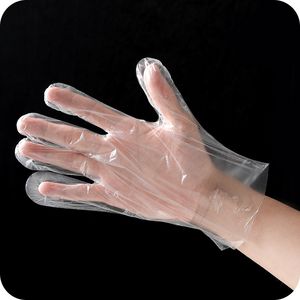 Oferta de Guantes desechables de plástico transparentes por 2,31€ en Aliexpress