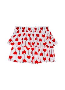 Oferta de Minifalda ecosostenible con corazones por 57€ en Liu Jo