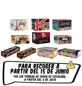 Oferta de PACK AHORRO TODAS ESTAS SÚPER BATERÍAS por 1826€ en Petardos CM
