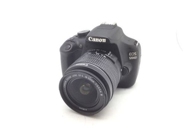 Oferta de Camara digital reflex canon eos 1200d+ef-s 18-55mm 1:3.5-5.6 is ii por 192,95€