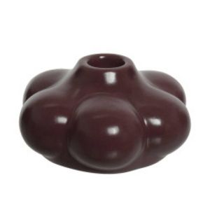 Oferta de CANDELABRO PORCELANA MORADO... por 9,99€ en Verdecora