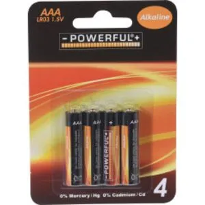 Oferta de PILAS X4 LR03/AAA ALCALINAS... por 1,59€ en Verdecora