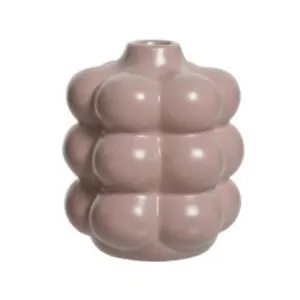 Oferta de CANDELABRO PORCELANA ROSA... por 16,99€ en Verdecora