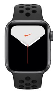 Oferta de Apple Watch Nike Series 5 GPS + Cellular 44mm Caja gris espacial / Correa negra por 449€ en Movistar