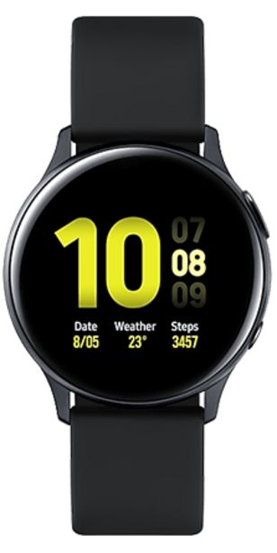 Oferta de Samsung Galaxy Watch Active2 Bluetooth Aluminium 44 mm Negro por 209€