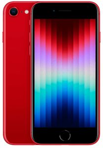 Oferta de IPhone SE (2022) (PRODUCT) RED 64 GB por 549€ en Movistar