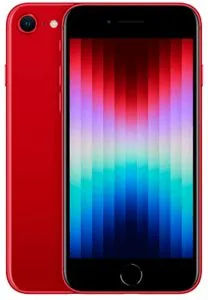 Oferta de IPhone SE (2022) (PRODUCT) RED 64 GB por 549€ en Movistar
