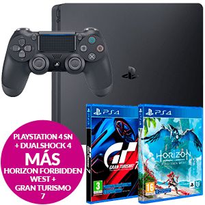 Oferta de PlayStation 4 Seminueva + DualShock 4 + Gra… por 269,99€ en Game