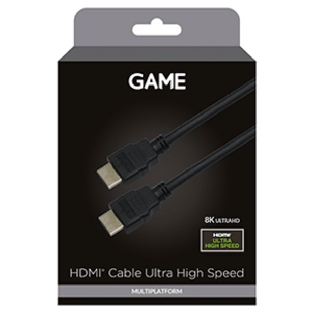 Oferta de GAME GM812 Cable HDMI 2.1 8K PS5-XSX-PC por 7,95€