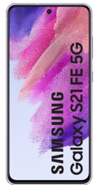 Oferta de Samsung Galaxy S21 FE 5G 128GB violeta por 150€ en Orange
