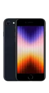 Oferta de Apple iPhone SE (2022) 128GB medianoche con 5G por 517,5€ en Orange